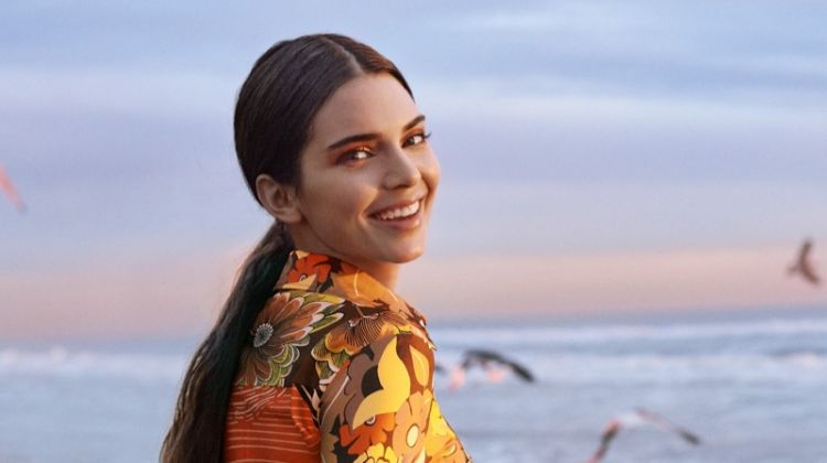 Kendall Jenner Poses in Bold Prints for Allure