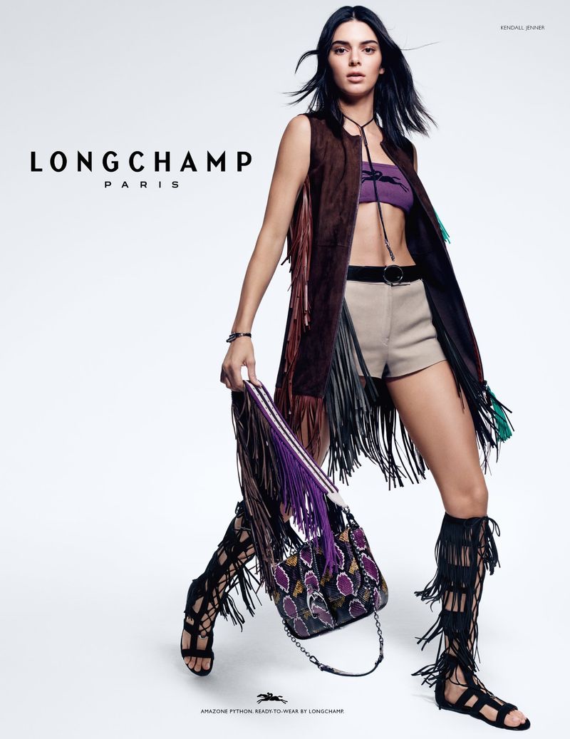 Kendall Jenner stars in Longchamp spring-summer 2019 campaign