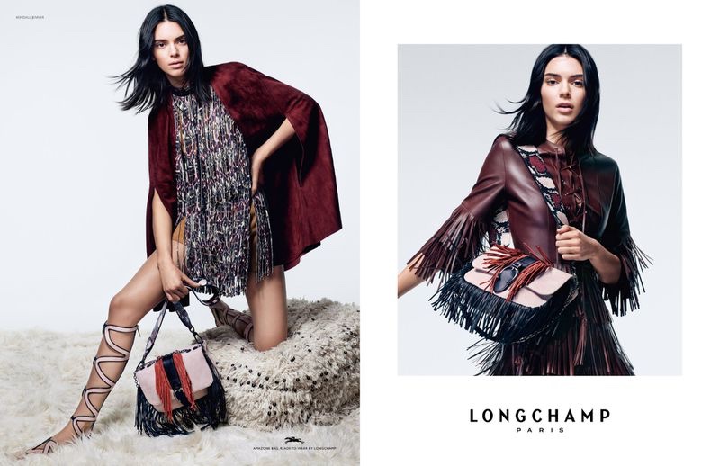 Kendall Jenner Longchamp Spring 2019 