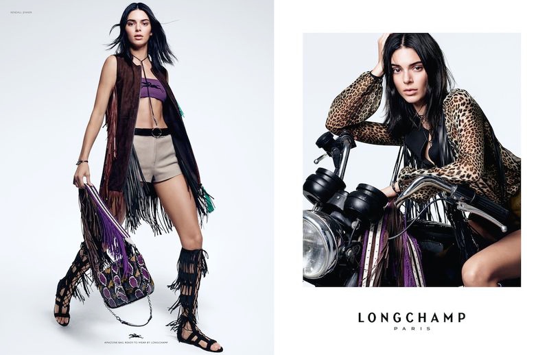 Model Kendall Jenner fronts Longchamp spring-summer 2019 campaign