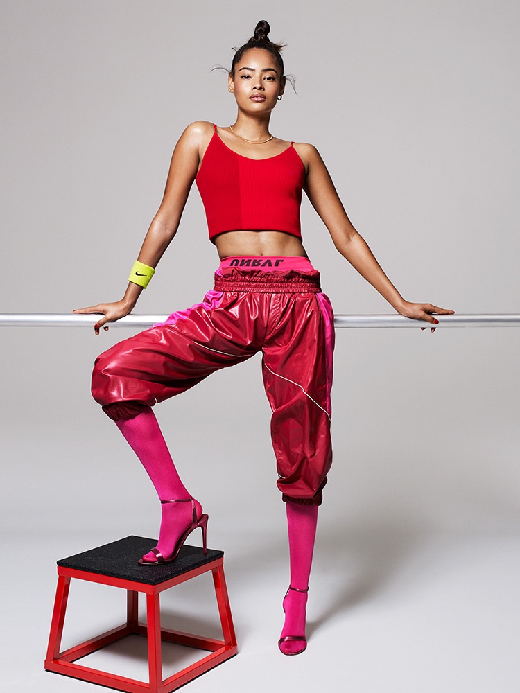 Malaika Firth Models Sporty Looks for Women's Health