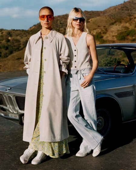 Sasha Pivovarova & Adwoa Aboah Are LA Girls in Mango Spring 2019 Ads Mango unveils spring-summer 2019 campaign