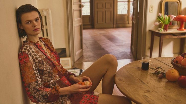 Cara Taylor Models Mango’s Urban Bohemia Styles