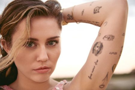 Miley Cyrus Wears Effortlessly Cool Styles for Vanity Fair
