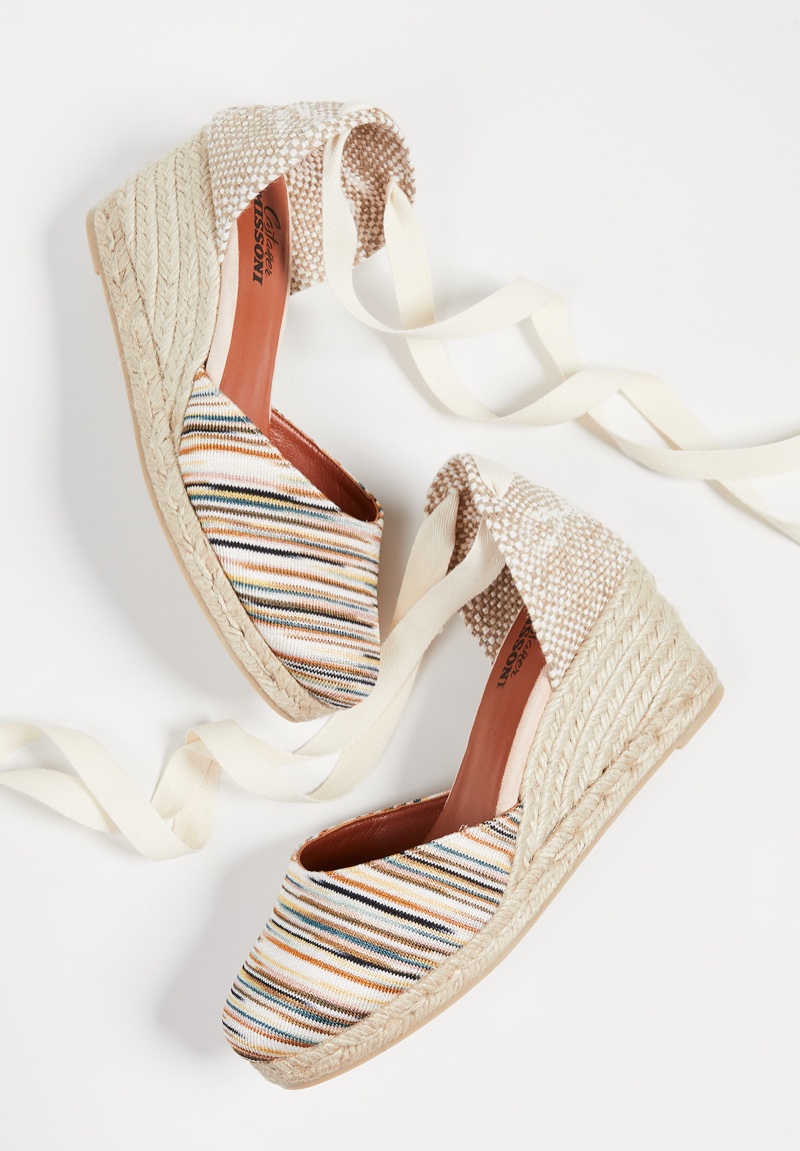 Missoni x Castaner Carina Wedge Espadrilles in Natural $210