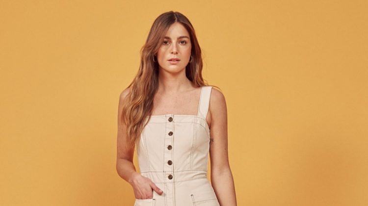 Upgrade Your Everyday Wardrobe in the Latest Ref Jeans Reformation Amory Jumpsuit $178