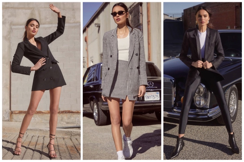 blazer dress reformation