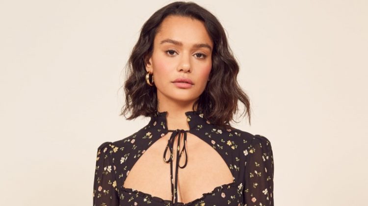 Hello, Spring: Discover Reformation's Romantic Florals Reformation Vivianne Dress in Venezia $248