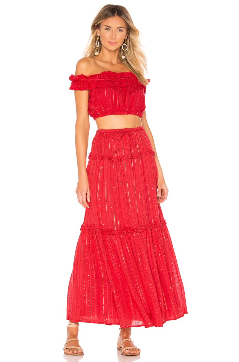 Sundress Noa Crop Top $81 and Skirt $169