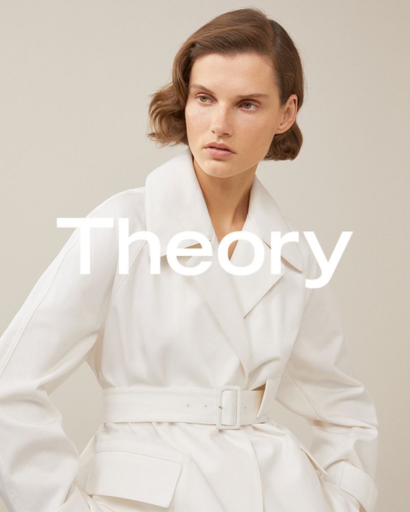 Giedre Dukauskaite stars in Theory spring-summer 2019 campaign