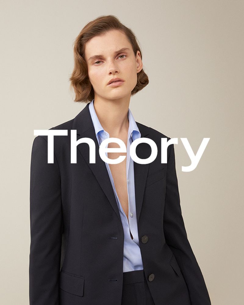 An image from the Theory spring 2019 advertising campaign