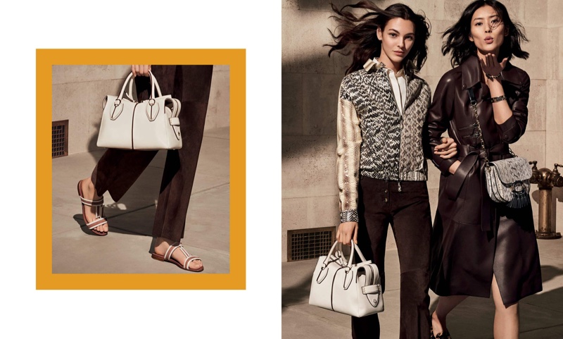 An image from the Tod's spring 2019 advertising campaign