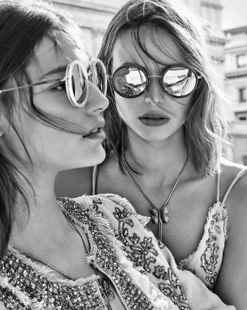 Sunglasses take focus for Twinset spring-summer 2019 campaign