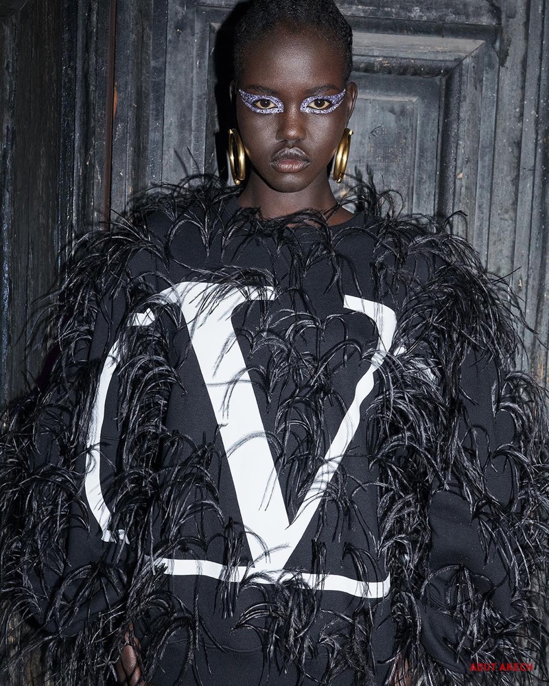 Adut Akech stars in Valentino spring-summer 2019 campaign