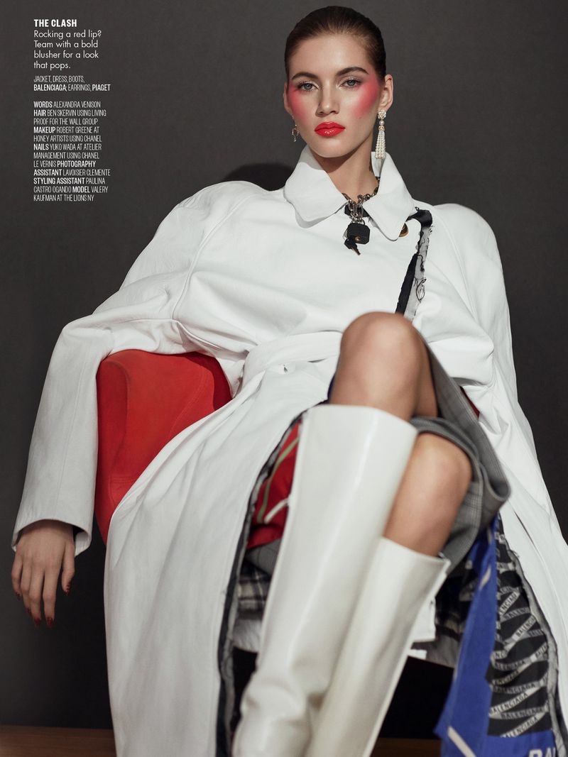 Valery Kaufman Vogue Arabia Glamorous Beauty Editorial
