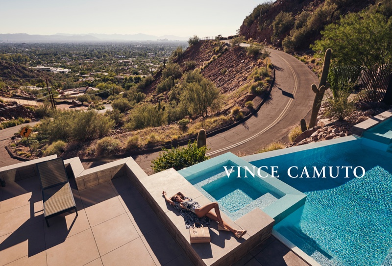 An image from the Vince Camuto spring 2019 advertising campaign