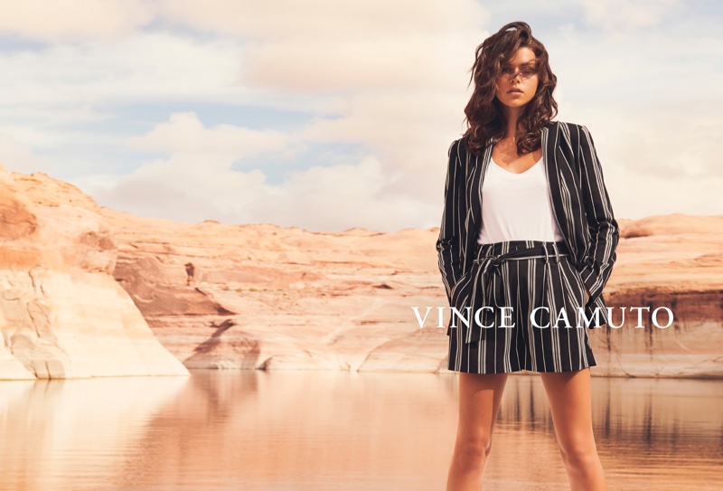 Model Georgia Fowler fronts Vince Camuto spring-summer 2019 campaign