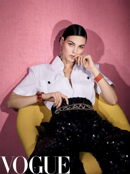 Vittoria Ceretti Poses in Sophisticated Looks for Vogue China Vittoria Ceretti Poses in Sophisticated Looks for Vogue China