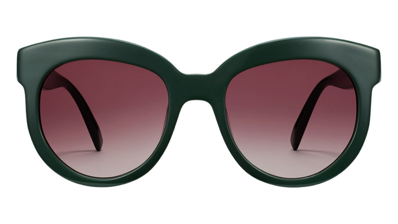 Warby Parker Essex Sunglasses in Forest Green $95
