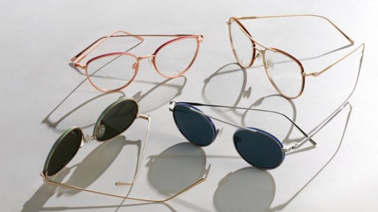 Warby Parker Inlay Edition glasses.