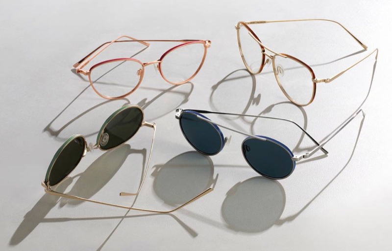 Warby Parker Inlay Edition glasses.