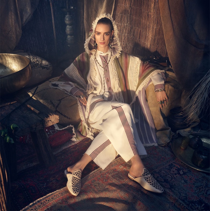 Veronika Kunz fronts Zara spring-summer 2019 campaign