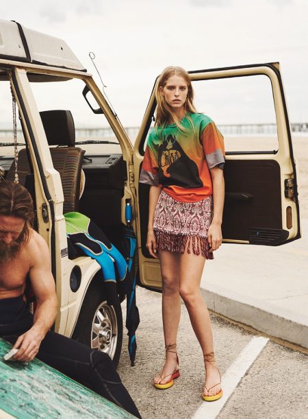Abby Champion Takes On Surf Trends for Sunday Times Style Abby Champion Takes On Surf Trends for Sunday Times Style