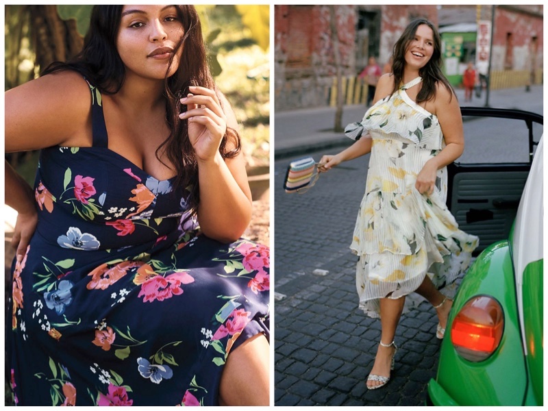 Anthropologie plus sizes and curvy dresses