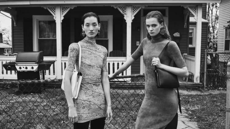 Lina Zhang and Jessica Wilkinson star in Balenciaga summer 2019 campaign