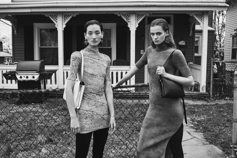 Lina Zhang and Jessica Wilkinson star in Balenciaga summer 2019 campaign