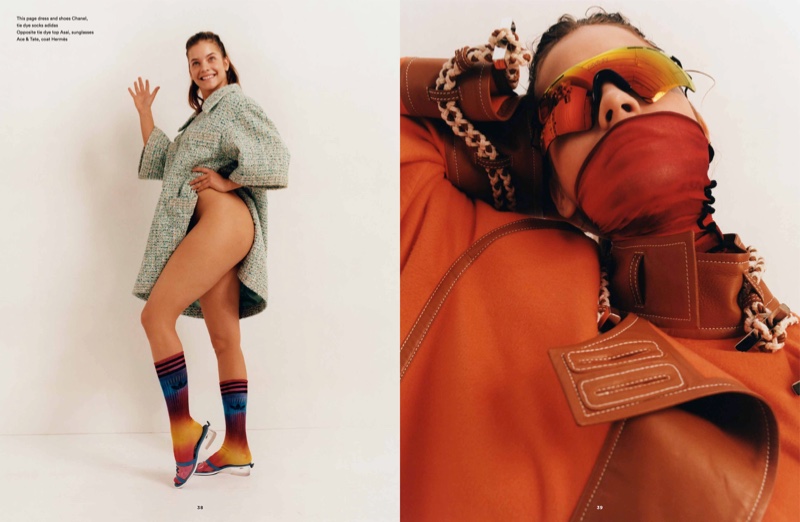 Barbara Palvin Poses in Whimsical Looks for EXIT Magazine