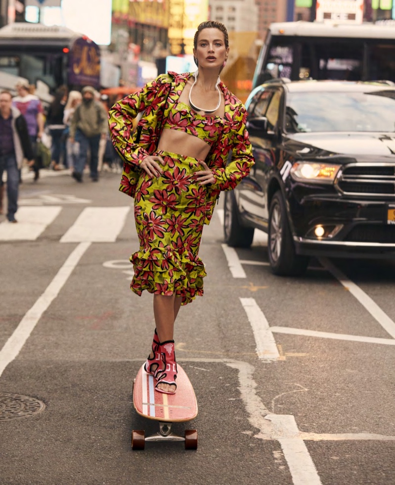 Carolyn Murphy Harper S Bazaar Surf Fashion Editorial