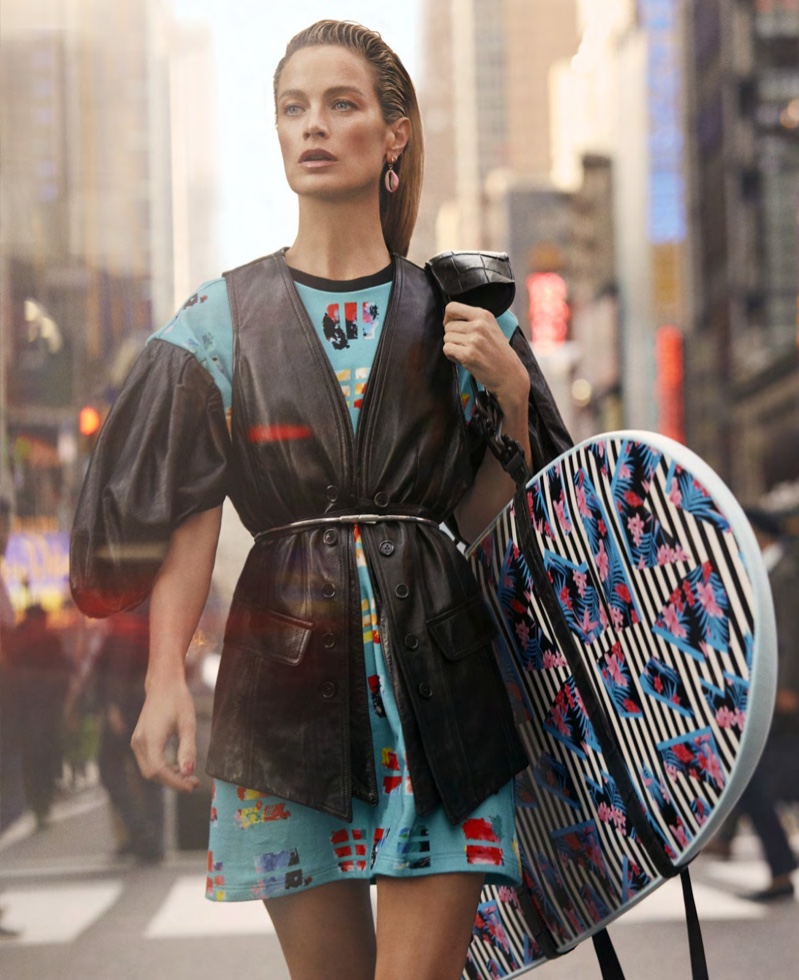 Carolyn Murphy Harper S Bazaar Surf Fashion Editorial