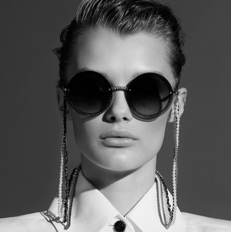 An image from the Chanel Eyewear spring 2019 advertising campaign