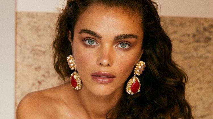 Jena Goldsack Channels Tropical Vibes in Christie Nicolaides Jewelry