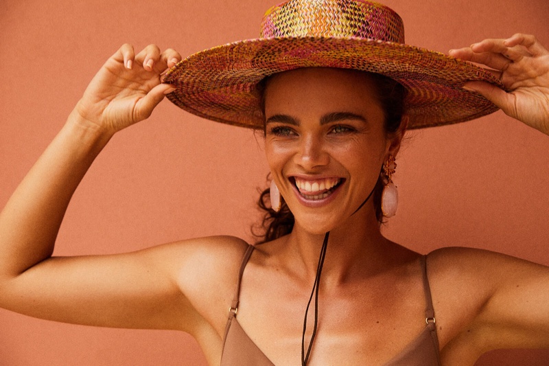 Jena Goldsack is all smiles in Christie Nicolaides jewelry