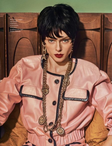 Coco Rocha Models Retro Style for Grazia Italy Coco Rocha Models Retro Style for Grazia Italy