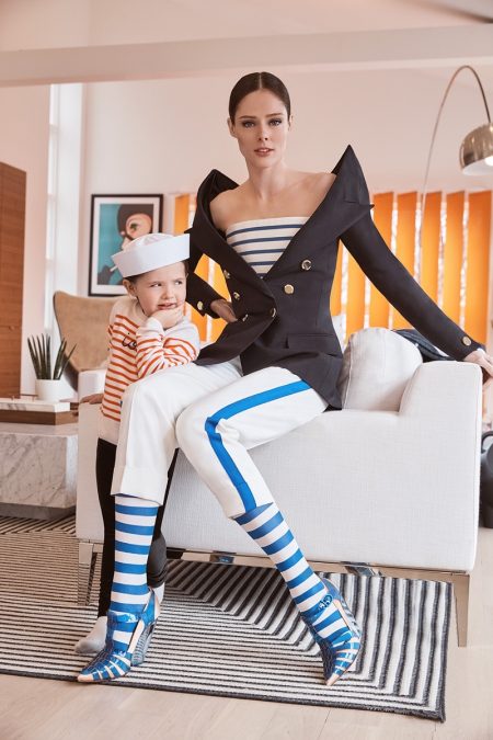 Coco Rocha & Daughter Ioni Pose for ELLE Russia Coco Rocha & Daughter Ioni Pose for ELLE Russia