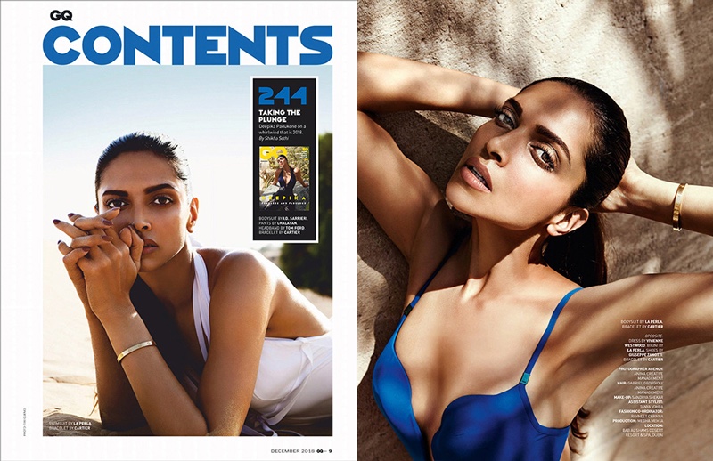 Photographed by Tibi Clenci, Deepika Padukone wears swimsuit looks