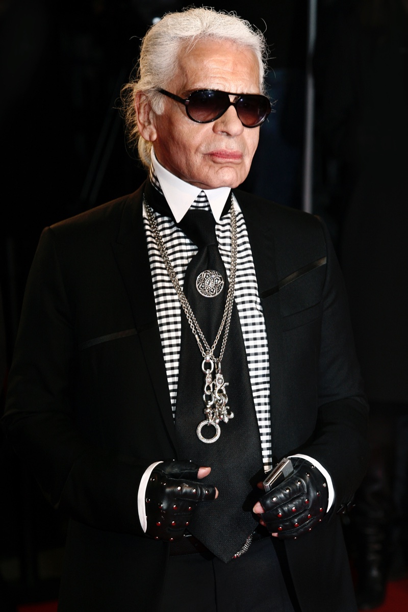 Designer Karl Lagerfeld