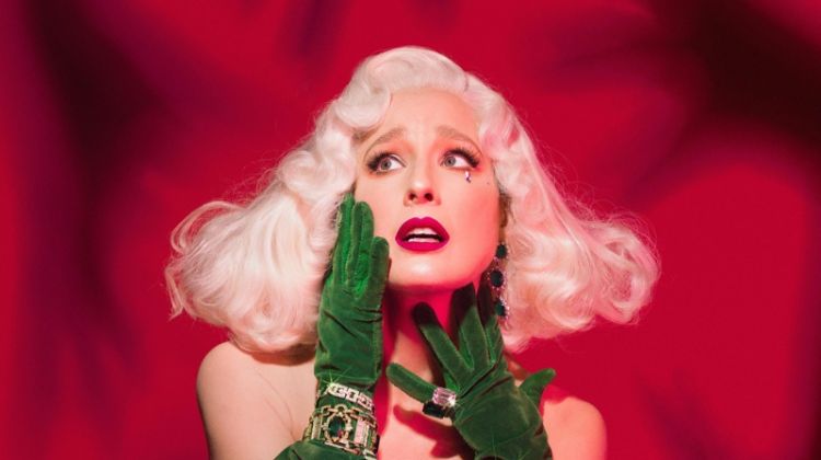 Dita Von Teese Goes Blonde for Gay Times Cover Story
