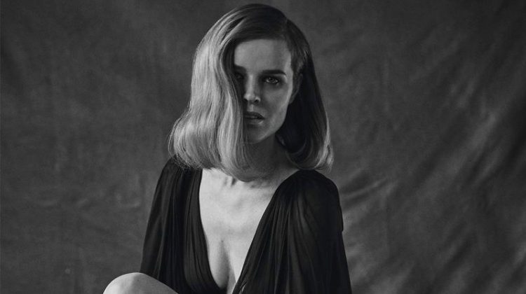 Ageless supermodel Eva Herzigova, 45, recreates iconic Wonderbra shoot - 24  years after the original