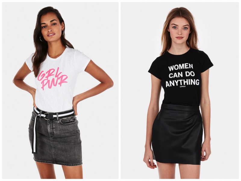 Express women empowerment tees