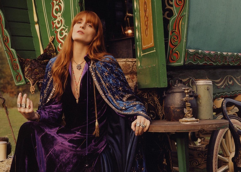 Gucci taps Florence Welch for latest jewelry advertisements