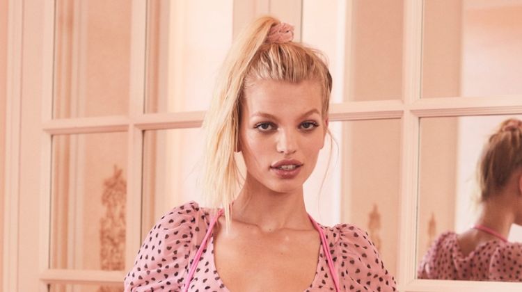 Daphne Groeneveld Sizzles in For Love & Lemons Spring ’19 Swim