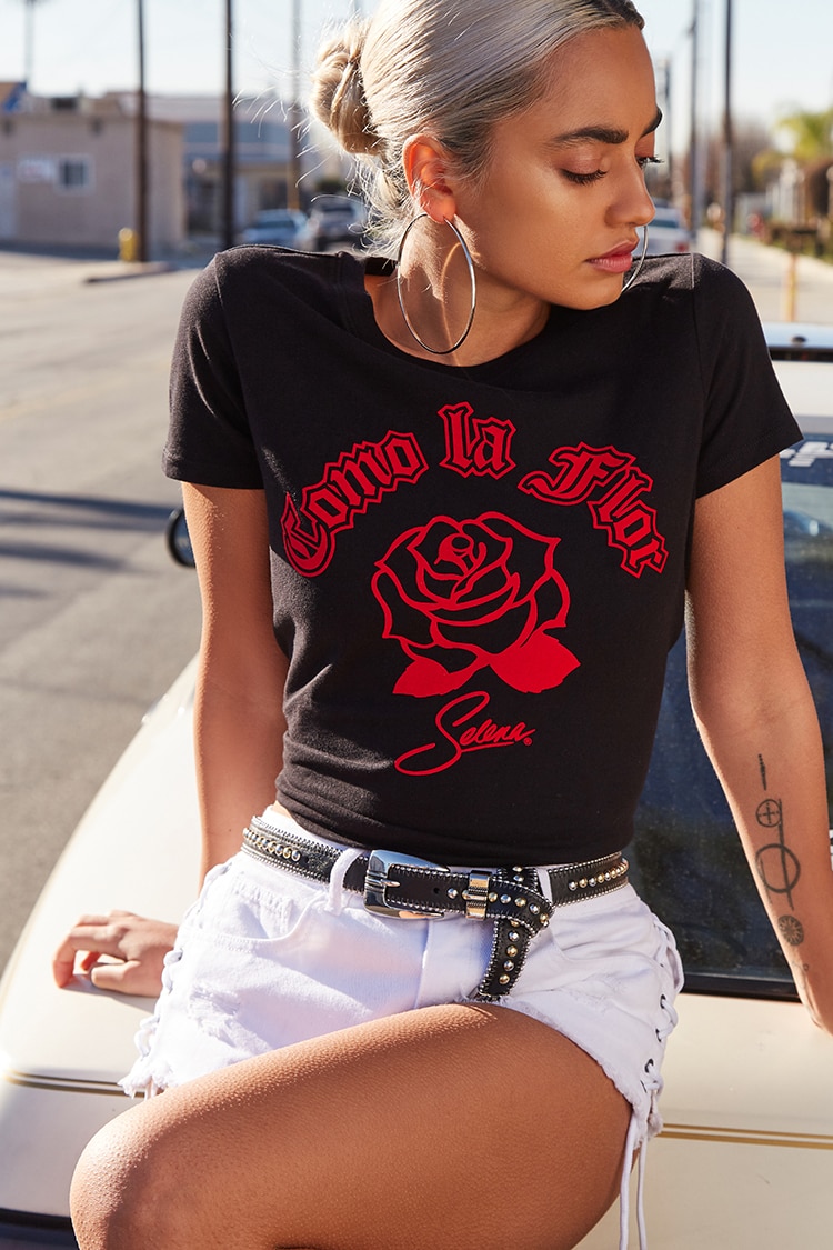 Forever 21 x Selena Como La Flor Graphic Tee $14.99