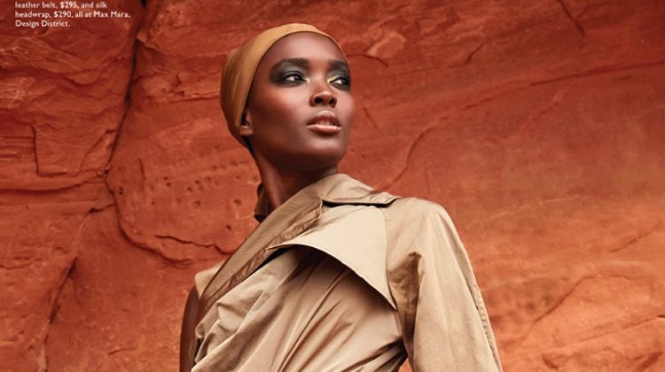Francine James Models the New Neutrals for Modern Luxury Francine James Models the New Neutrals for Modern Luxury