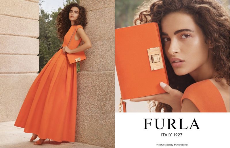 Chiara Scelsi appears in Furla spring-summer 2019 campaign