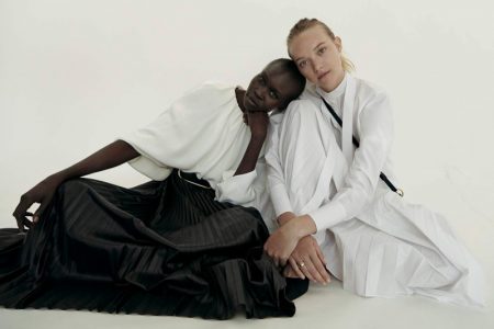 Alek Wek & Gemma Ward Join Forces for PORTER Edit Alek Wek & Gemma Ward Join Forces for PORTER Edit