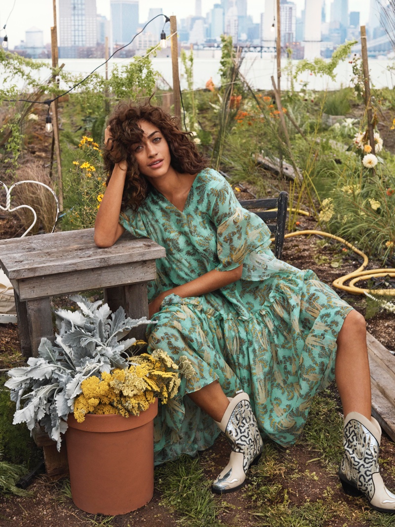 Alanna Arrington stars in H&M Conscious Exclusive 2019 campaign